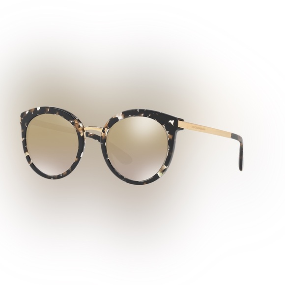 EUC Dolce & Gabbana DG4268 Brown Patterned Sunglasses - Picture 1 of 9